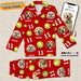 GeckoCustom Custom Dog Cat Photo Softball For Pet Lover Pajamas T286 HN590