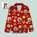 GeckoCustom Custom Dog Cat Photo Softball For Pet Lover Pajamas T286 HN590 For Kid / Only Shirt / 3XS