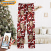 GeckoCustom Custom Face Photo Camo Background Pajamas For Christmas Gift N304 HN590