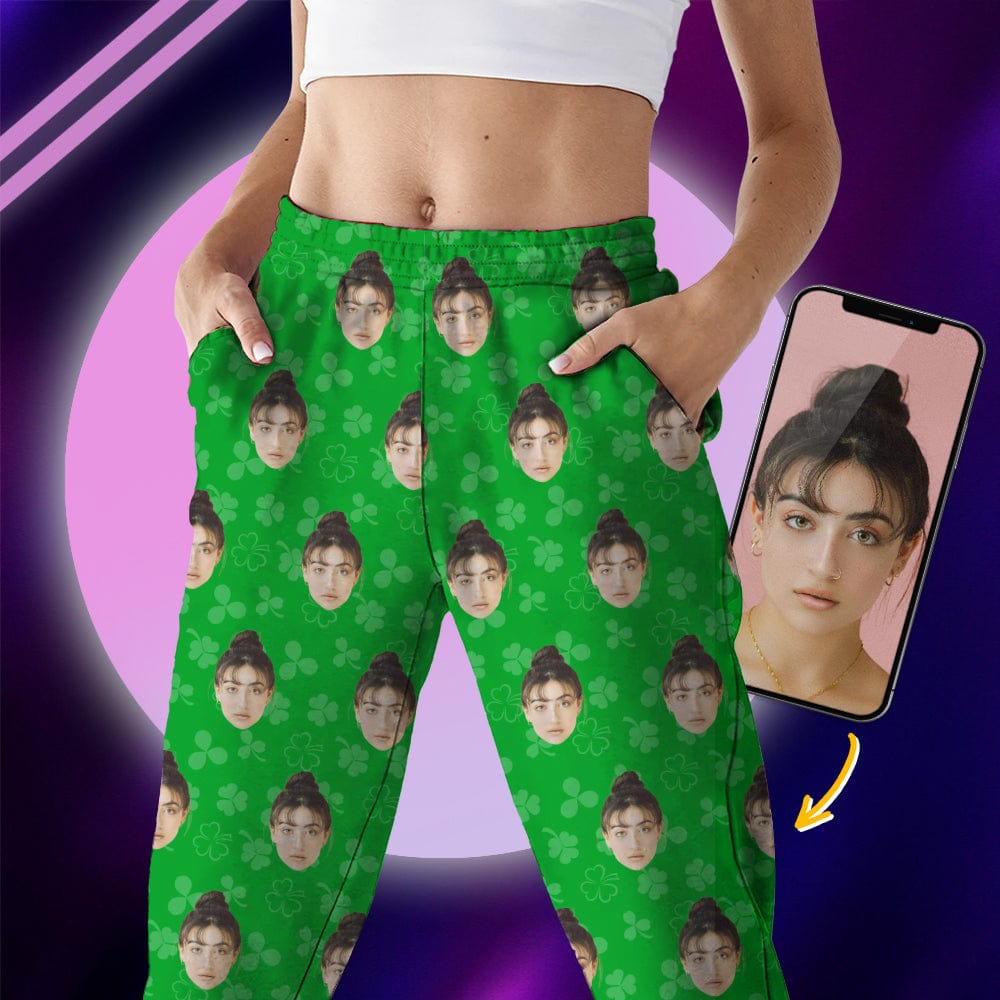 Custom Face Photo Irish Pajamas K228 888863 — GeckoCustom