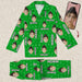 GeckoCustom Custom Face Photo St. Patrick's Day Pajamas K228 HN590 For Adult / Combo Shirt And Pants (Favorite) / XS