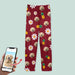 GeckoCustom Custom Face Photo With Accessories Pattern Pajamas T368 HN590 For Adult / Only Pants / XS