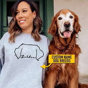 GeckoCustom Custom Name Dog Lover Dog Shirt, HN590