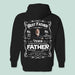 GeckoCustom Custom Photo Best Father All Time Shirt N304 889078 Pullover Hoodie / Black Colour / S