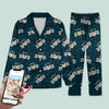 GeckoCustom Custom Photo Cat Dad Cat Mom Pajamas N304 HN590 For Kid / Combo Shirt And Pants / 3XS