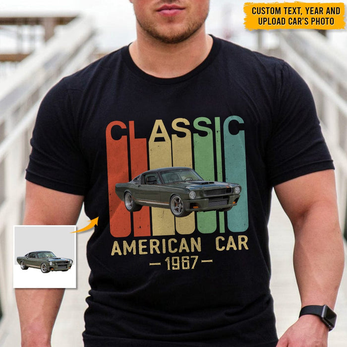 GeckoCustom Custom Photo Classic Car Vintage Car Shirt N304 HN590