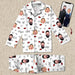 GeckoCustom Custom Photo Couple For Valentine Pajamas K228 HN590