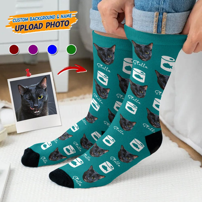 GeckoCustom Custom Photo Dog Cat And Icon Pet Socks N304HN590