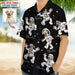 GeckoCustom Custom Photo Dog Cat Astronaut Hawaiian Shirt N304 889157