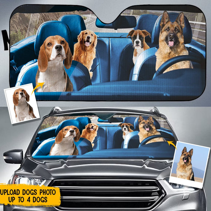 Boxer Car Sunshade, Dog Windshield Sunshade, Auto Sunshade for Car, Boxer Car  Decoration, Car Sun Protector, Sun Visor Car,dog Auto Sunshade 