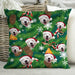 GeckoCustom Custom Photo Dog Cat Christmas Pattern For Pet Lover Pillow N304 HN590