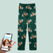 GeckoCustom Custom Photo Dog Dad Dog Mom Pajamas N304 HN590 For Kid / Only Pants / 3XS