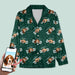 GeckoCustom Custom Photo Dog Dad Dog Mom Pajamas N304 HN590 For Kid / Only Shirt / 3XS