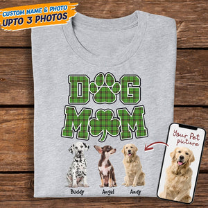 GeckoCustom Custom Photo Dog Mom Shirt K228 HN590