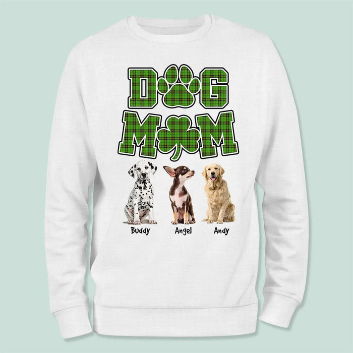 GeckoCustom Custom Photo Dog Mom Shirt K228 HN590