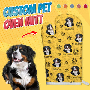 GeckoCustom Custom Photo Dog Paw For Dog Lovers Oven Mitt K228 889016