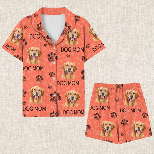 GeckoCustom Custom Photo For Dog Lover Short Pajamas N304