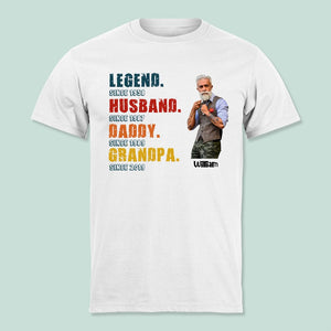 GeckoCustom Custom Photo Grandma Legend Shirt Family N304 HN590