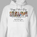 GeckoCustom Custom Photo Happy Father's Day Only The Best Dads Get Promoted Bright Shirt N304 889030 Pullover Hoodie / Sport Grey Color / S