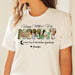 GeckoCustom Custom Photo Happy Mother's Day Love You To The Moon And Back Bright Shirt K228 889050 Basic Tee / White / S