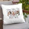 GeckoCustom Custom Photo Happy Mother's Day To My World Pillow K228 889117