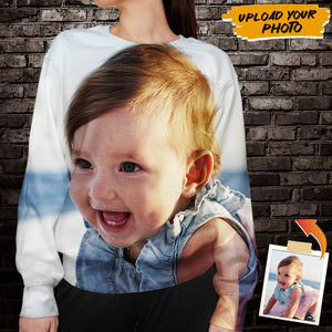 GeckoCustom Custom Photo Human Face Pullover Hoodie Shirt N369 HN590