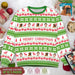 GeckoCustom Custom Photo Merry Christmas All-Over-Print Sweatshirt K228 HN590