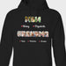 GeckoCustom Custom Photo Mom Grandma Dark Shirt N304 889058 Pullover Hoodie / Black Colour / S