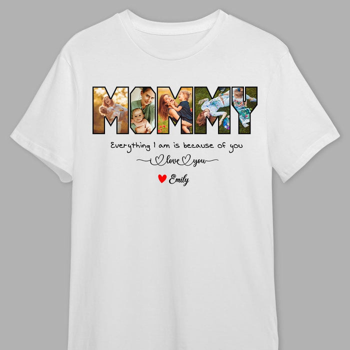 GeckoCustom Custom Photo Mother And Daughters Bright Shirt N304 889082