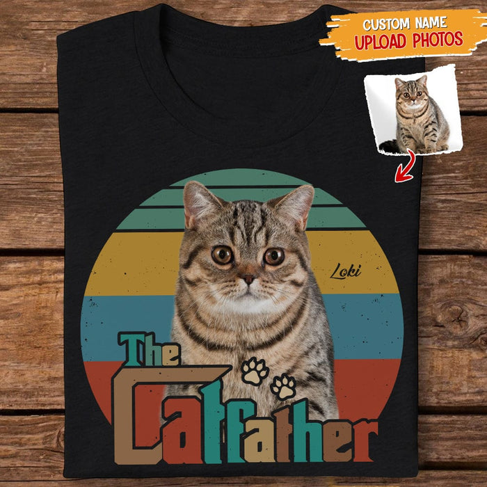 GeckoCustom The Cat Father Cat Shirt T286 HN590