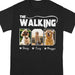 GeckoCustom Custom Photo The Walking Dad Dog Dark Shirt K228 889084 Premium Tee (Favorite) / P Black / S