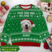 GeckoCustom Custom Photo This Dog Dad Belongs Dog To All-Over-Print Sweatshirt K228 HN590