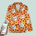 GeckoCustom Custom Photo Tie Dye Background Cat Pajamas N304 HN590 For Kid / Only Shirt / 3XS