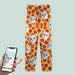 GeckoCustom Custom Photo Tie Dye Background Cat Pajamas N304 HN590 For Kid / Only Pants / 3XS