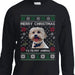 GeckoCustom Custom Photo Ugly Christmas Ya Filthy Animal Dog Cat Sweatshirt, Dog Lover Sweater Christmas For Kids Youth Crewneck Sweatshirt / KSW-Red / YXS