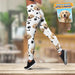 GeckoCustom Custom Photo With Accessory Pattern Dog Lover Legging Set T286 Only Leggings / S