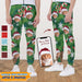 GeckoCustom Custom Photo With Christmas Pattern Cat Men and Women's Sweatpants N304 HN590