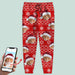 GeckoCustom Custom Photo With Christmas Pattern Cat Men and Women's Sweatpants N304 HN590
