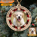 GeckoCustom Custom Photo You Are My Favorite Hello Dog Cat Wood Ornament N304 HN590