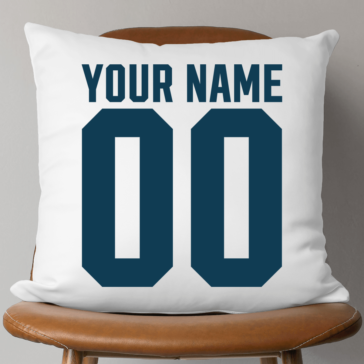 Personalized Baseball Softball Basketball Football Soccer Throw Pillow GeckoCustom