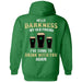 GeckoCustom Darkness old friend drink beer irish st patty's day shirt Hoodie / Irish Green / S