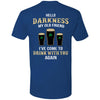 GeckoCustom irish darkness front shamrock Premium Tee / Royal / X-Small