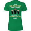 GeckoCustom irish darkness front shamrock Women Tee / Kelly Green / X-Small