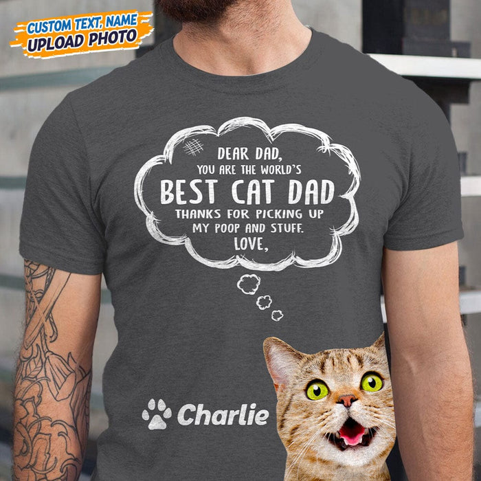 GeckoCustom Dear Cat Mom And Cat Dad Shirt N304 HN590