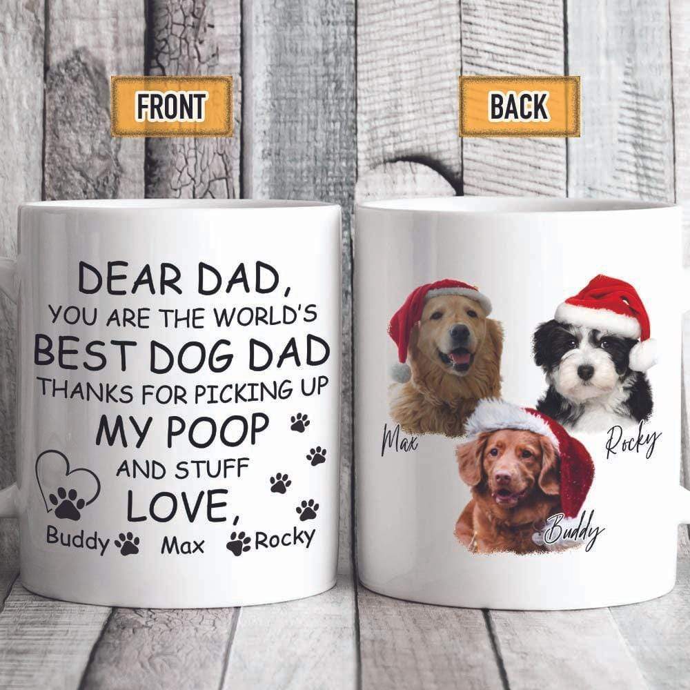 Dear dog dad store mug