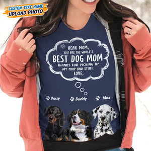 GeckoCustom Dear Dog Mom And Dog Dad Shirt N304 HN590