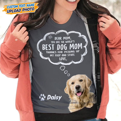 GeckoCustom Dear Dog Mom And Dog Dad Shirt N304 HN590