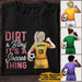 GeckoCustom Dirt And Bling It's A Soccer Thing Soccer Girl Shirt Premium Tee / P Black / S