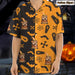 GeckoCustom Dog Cat Clipart Halloween Man Hawaiian Shirt K228 HN590