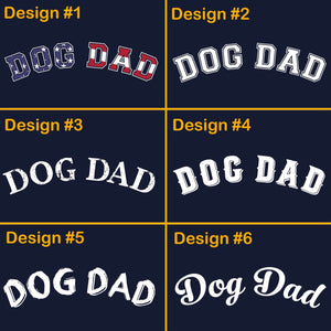 GeckoCustom Dog Dad Dog Mom Personalized Custom Dog Backside Shirt C410
